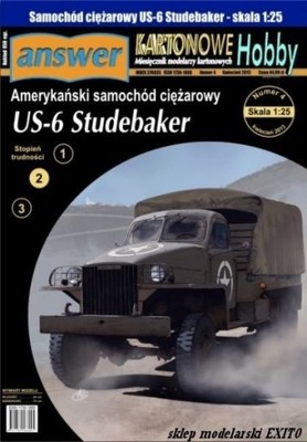 ANSWER KH1307 - 1:25 US-6 Studebaker