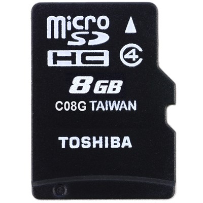KARTA PAMIĘCI MICRO SD HC TOSHIBA 8GB CLASS 4