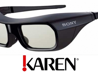 Okulary 3D Sony TDG-BR200B od Karen