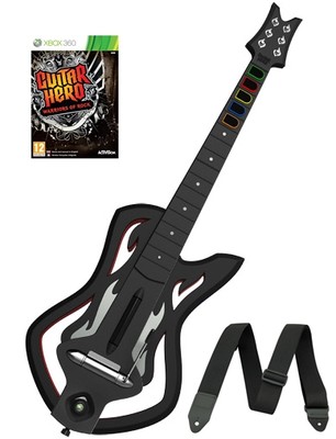 Bezprzewodowa Gitara Guitar Hero Xbox 360 Gra 6845478814 Oficjalne Archiwum Allegro
