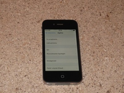 APPLE iPhone 4s 16gb czarny Bez Sim _okazja_