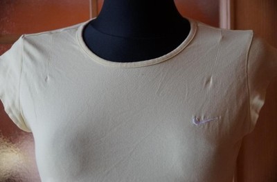 Nike M 38 damska t-shirt bluzka tanio wycięcie