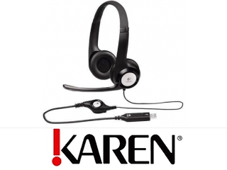 Słuchawki Logitech H390 USB od Karen