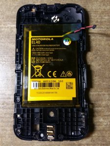 Oryginalna Bateria Motorola Moto E z korpusem