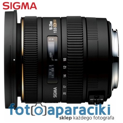 Sigma 10-20 mm F3.5 EX DC HSM do Pentax FV23% Łódź