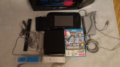 Wii U Premium Black + 2xWiiU Remote, GWARANCJA!
