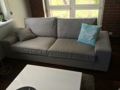Sofa, kanapa Ikea Kivik 3 osobowa - 6217178907 - oficjalne archiwum Allegro