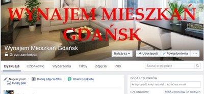 Lokalna grupa na Facebooku Gdańsk Ponad 5,5 tys