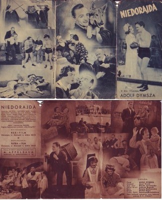 NIEDORAJDA /Adolf Dymsza /broszura filmowa