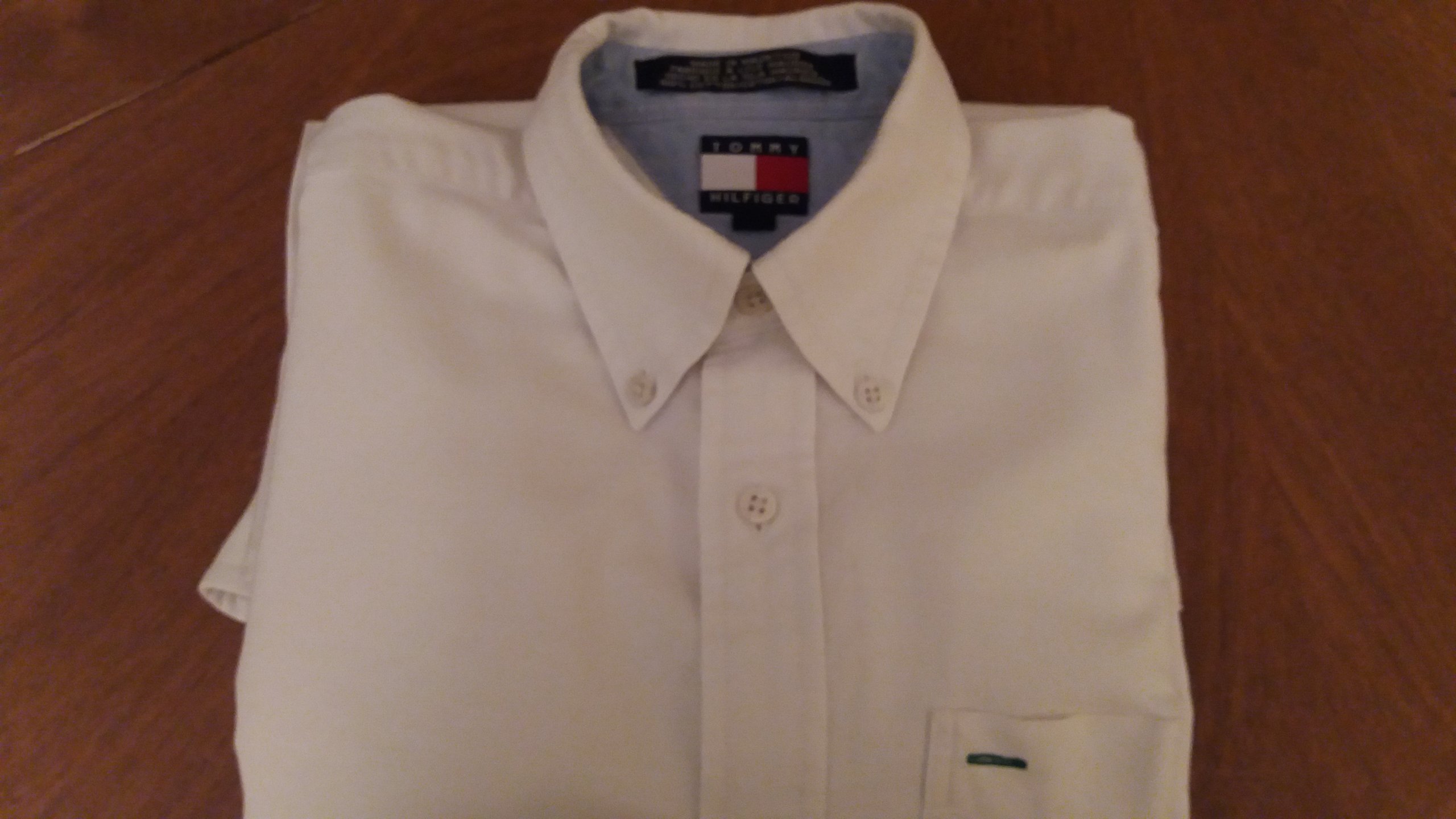Tommy Hilfiger biała koszula chłopięca 158 - 7056687163 - oficjalne  archiwum Allegro
