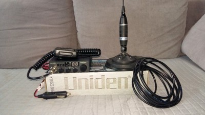 CB Radio Uniden PRO 520XL + antena Sirio Omega 27
