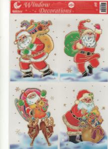 Koperta Witraz okienny świąteczny dekoracja