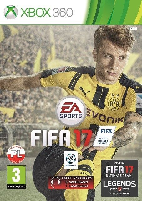 FIFA 17 Xbox360 PL