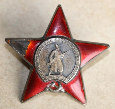 ZSRR Order Czerwonej Gwiazdy oryginał