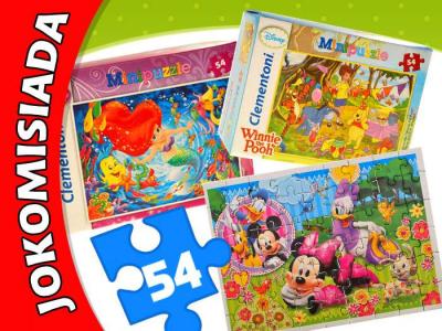 Disney Bajkowe Mini Puzzle 54 elementy ZA0973