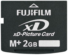 KARTA PAMIĘCI xD FUJIFILM M+ 2GB MADE IN JAPAN