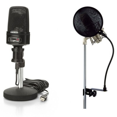 Reloop sPodcaster - mikrofon studyjny+popfilter