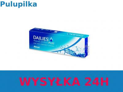 Soczewki Dailies AQUA Comfort Plus 30szt. 44,50PLN
