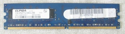PAMIĘĆ RAM ELPIDA DDR2 2GB 800MHz CL6 GWAR