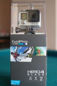 GoPro HD Hero 4 Black Adventure, nowa + szelki, FV