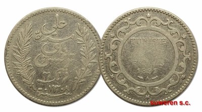 12.TUNEZJA, 2 FRANKI 1891