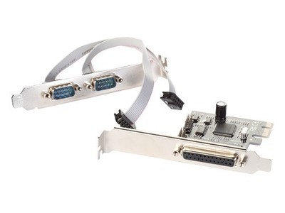 I-TEC PCIe Card 2x Serial RS232 + 1x Parallel DB25