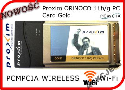 KARTA WiFi PCMCIA Proxim GOLD CARD 11b/g NOWA FV