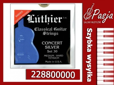 LUTHIER SET 30 struny do gitary klasycznej medium