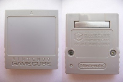 Karta Pamięci Nintendo GameCube GC 59 Bloków 4Mb