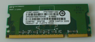 HP P3005 / RAM 16MB CC387AX / CC387-60001