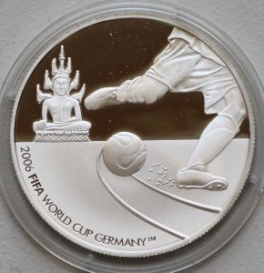 LAO 1000 Kip FIFA 2006 Niemcy