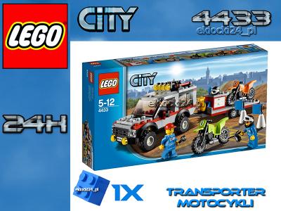 LEGO CITY 4433 TRANSPORTER MOTOCYKLI WROCŁAW