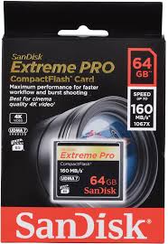 SanDisk Extreme Pro Compact Flash 64GB UDMA7