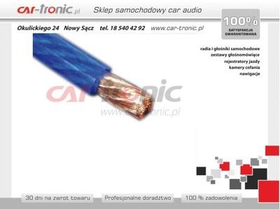 Kabel zasilający DIETZ ECO, 35 mm2, niebiesk 23209