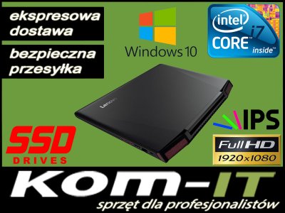 Laptop LENOVO Y700-17 i7 16GB SSD960 GTX960 WIN10