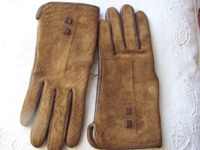 Rękawiczki ze skóry - S