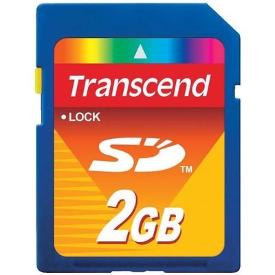 Karta pamięci SD Transcend, 2 GB