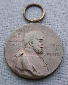 Prusy Wilhelm I 100 Jahre Kaiser Gebutrstag 1897