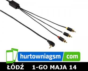 HAMA KABEL AV PSP SLIM LITE CINCH-AV-KABEL RCA AV