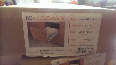 Szuflady Modern Box