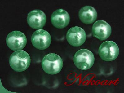 Koraliki AKRYLOWE  perła  6mm 60szt  KA: 106zc60