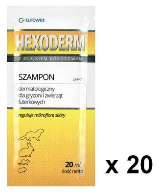 Hexoderm - szampon dermatologiczny dla gryzoni sas