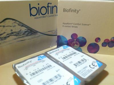 soczewki Biofinity 6 szt; moc: - 1,5