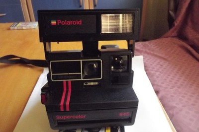 Stary aparat Polaroid - 6926995785 - oficjalne archiwum Allegro
