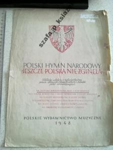 nuty Polski Hymn Narodowy Jeszcze Polska nie 1948