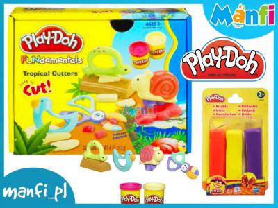 Play Doh CIASTOLINA TROPIKI 106g + 3 PAK Hasbro