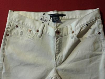 Białe spodnie Ralph Lauren
