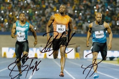 Lekkoatletyka  -  Yohan Blake, Usain Bolt, Asafa P