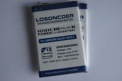 Bateria  6450mAh  samsung  Note 3 duża pojemność!!