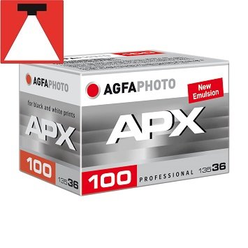 AgfaPhoto APX 100/36 New negatyw B/W 03/2019